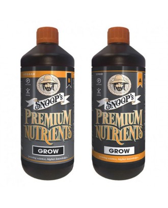 Snoop's Premium Nutrients Hydro Grow A-B 1 litre